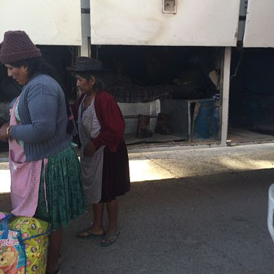 Bolivia. Bus de Samaipata a Sucre.