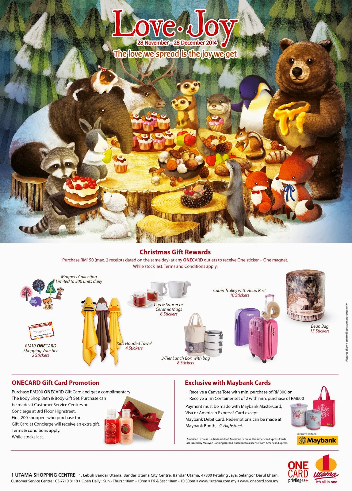 1Utama Shopping Centre- A Rustic Woodland Christmas - Love & Joy 1Utama Shopping Centre- A Rustic Woodland Christmas - Love & Joy