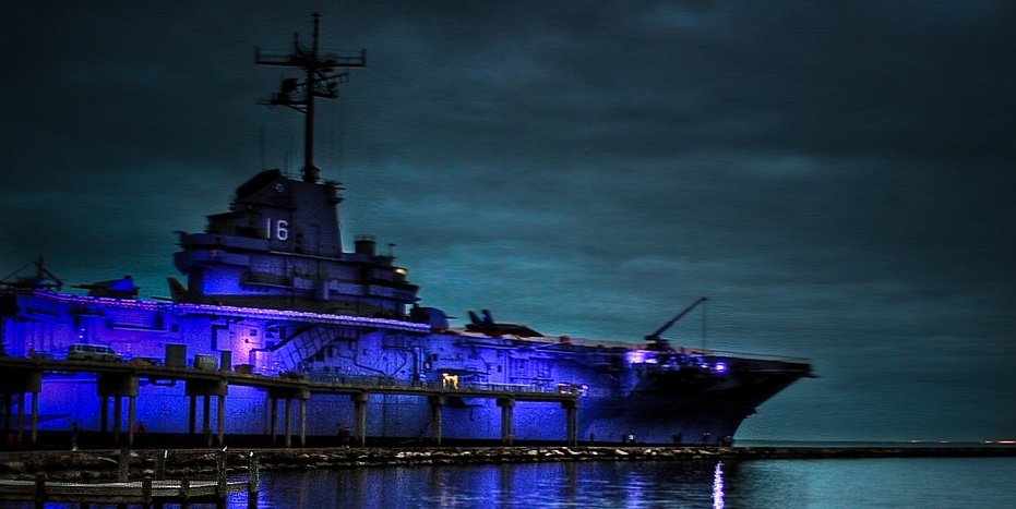 the midnight freemasons uss lexington the blue ghost serves as a