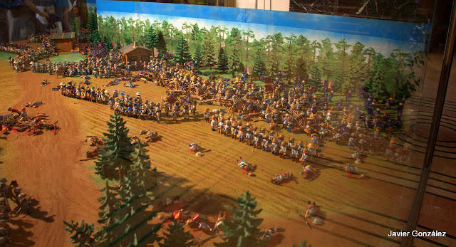 Batalla de Chickamauga reproducida por Clicks