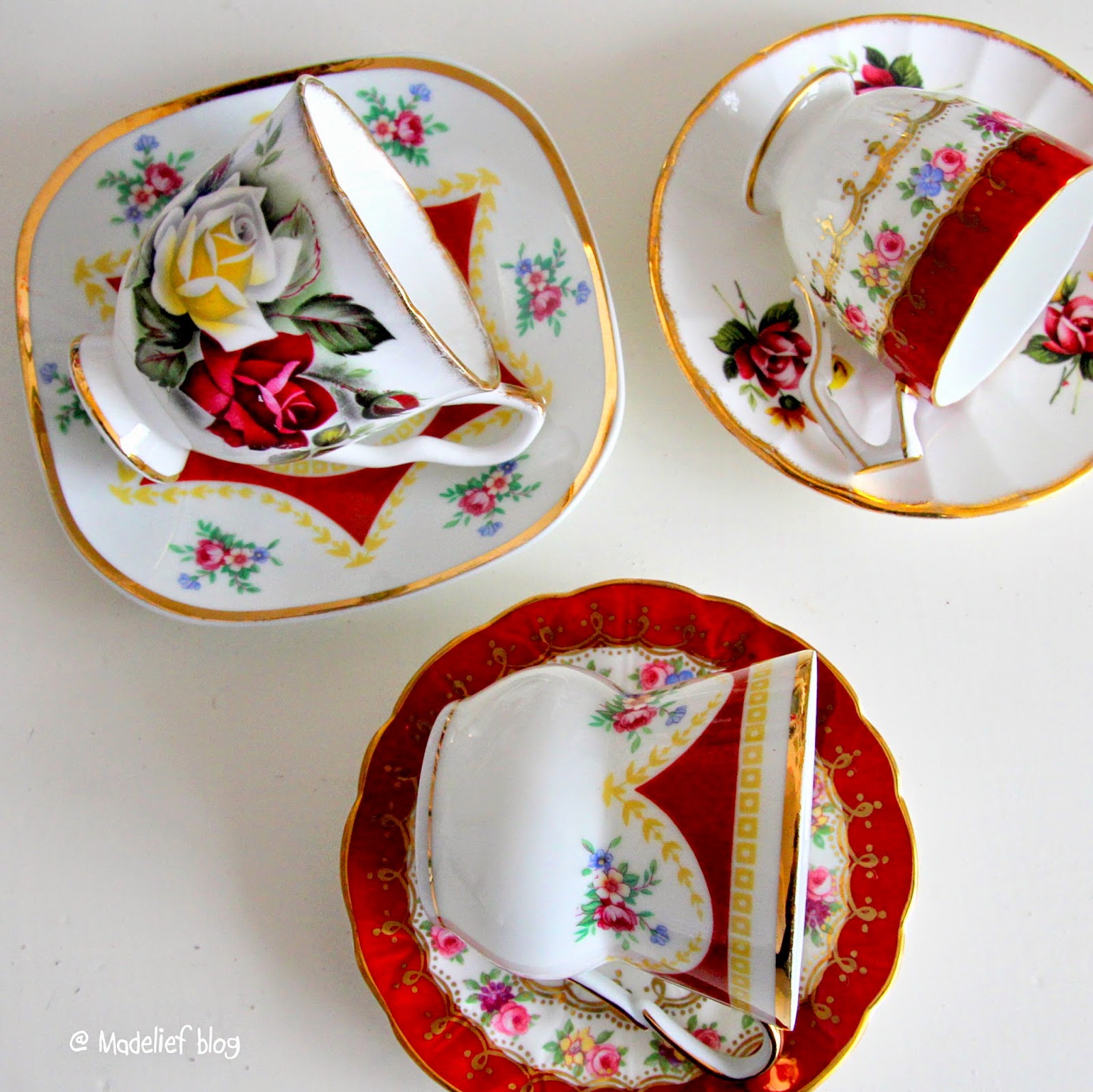 Madelief Vintage teacup giveaway