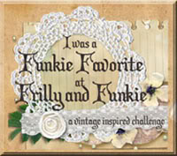 WINNER: Top Pick on the Frilly and Funkie Challenge Blog