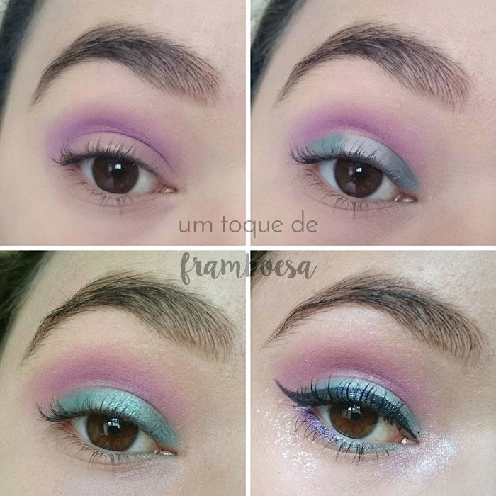 Tutorial passo a passo de maquiagem inspirada em sereia
