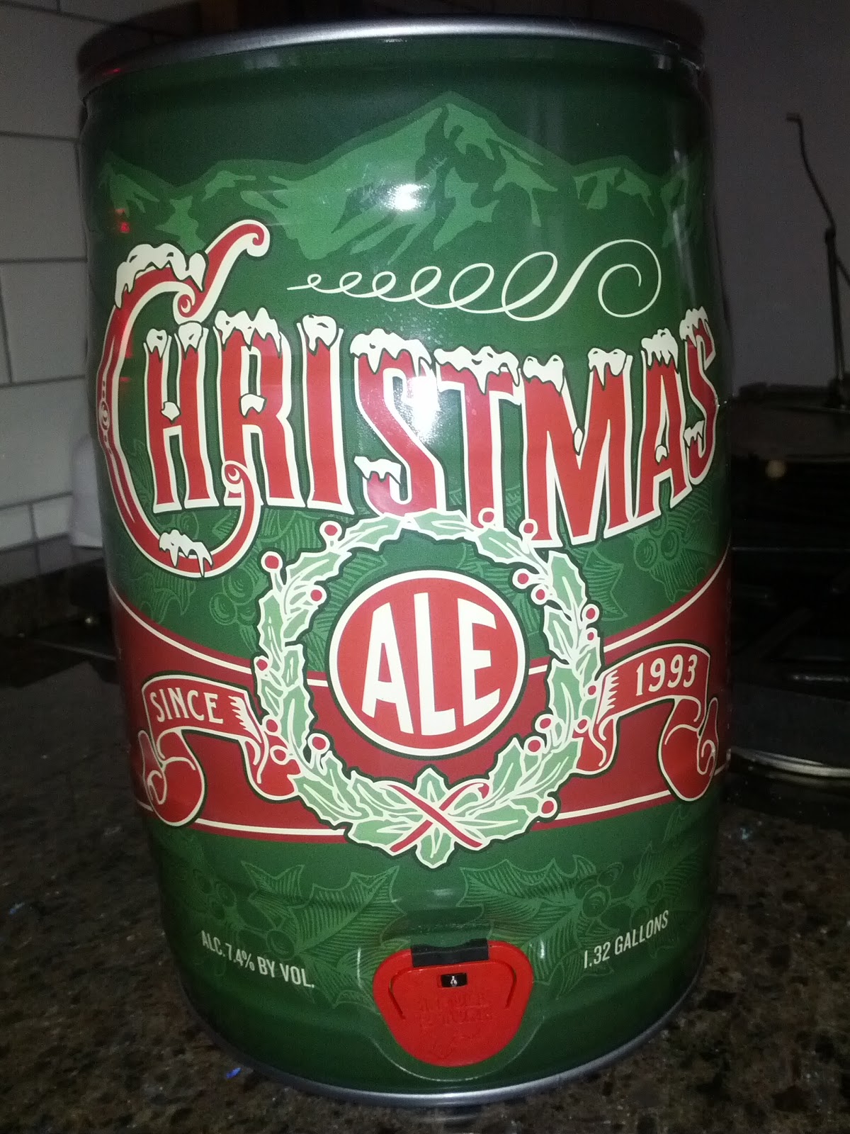 Breckinridge Brewery Christmas Ale Mini Keg