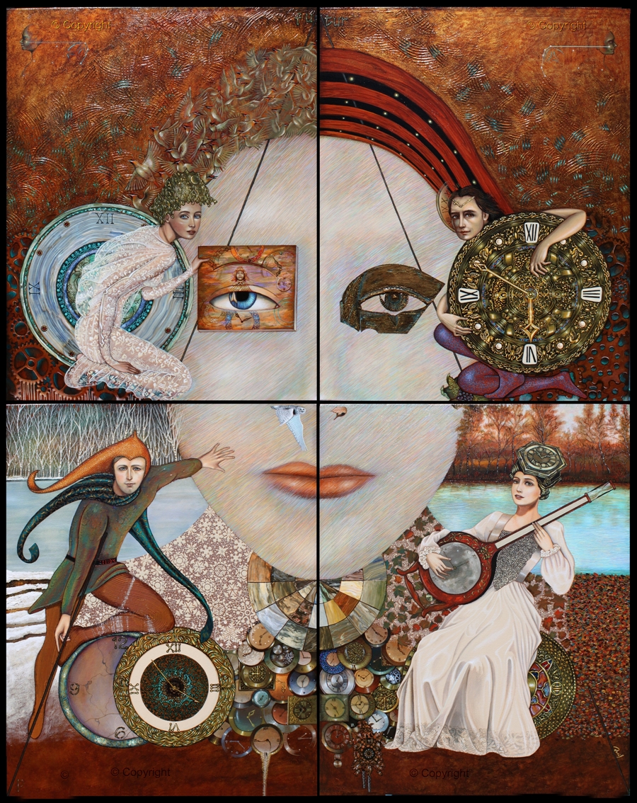 Dasil David Silva Surrealist Painter Tutt Art Pittura