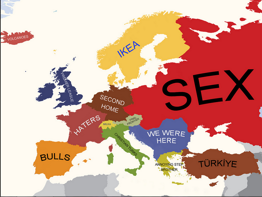 Europe according to Turks Turkish point of view to European countries