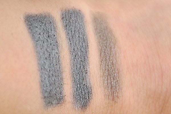 Alverde Schminkstift 10 weiss Kunterbunte Farbwelt LE vs. Nyx Alterra 02 grey