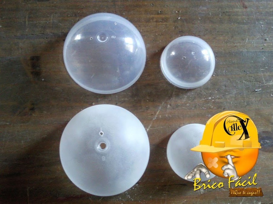 lámparas recicladas