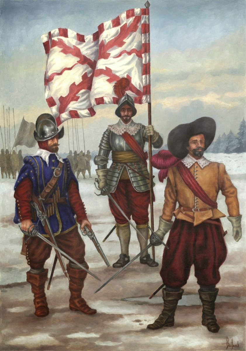 Imaging Battles Spanish soldiers from the period of of the Battle of