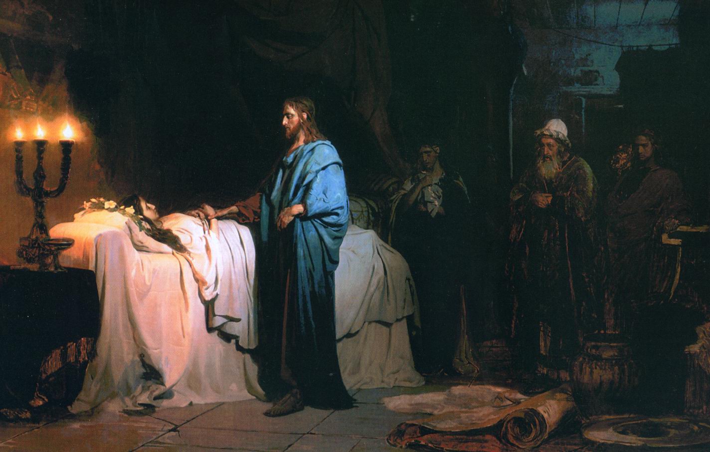 El Evangelio Comentado Curación de la mujer enferma y resurrección de la hija de Jairo (Mc 5