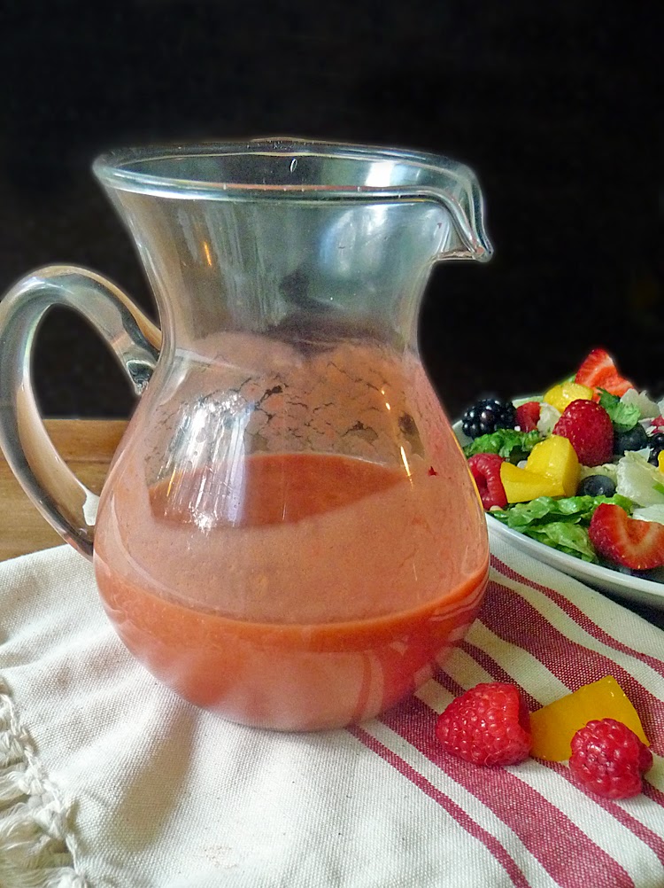 Mango Raspberry Vinaigrette Life Tastes Good