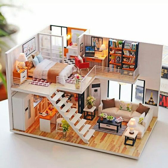 desain interior minimalis desain interior minimalis dengan lantai Mezzanine