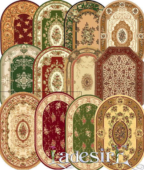 Ladesire's creative corner) Classic Oval Rugs by Ladesire