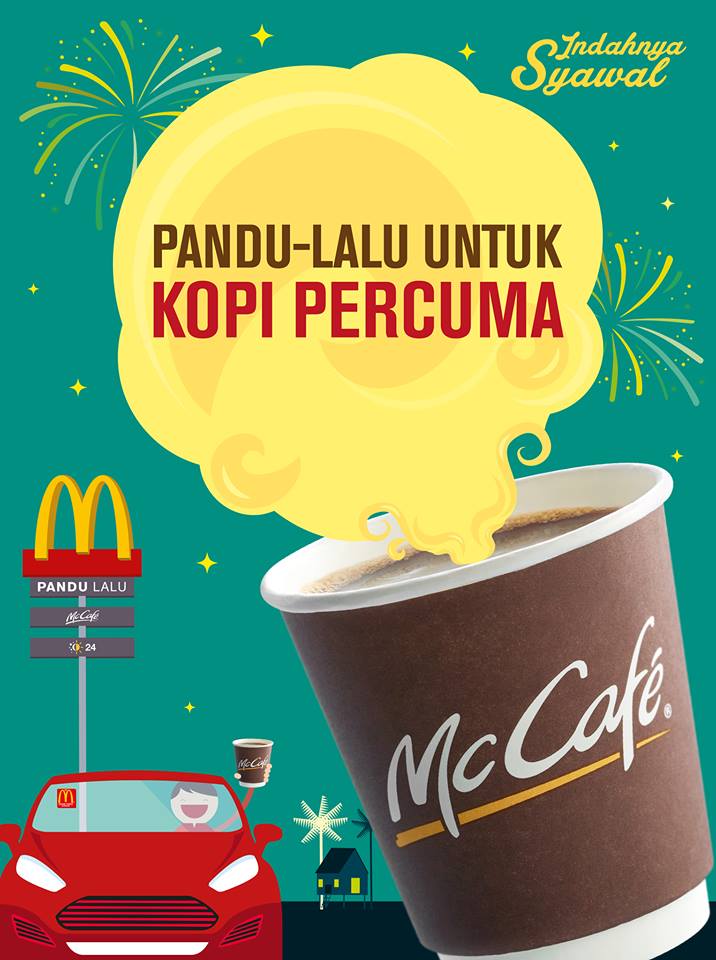 BestLah McDonald's FREE Premium Roast Coffee 8oz (22 24 June)