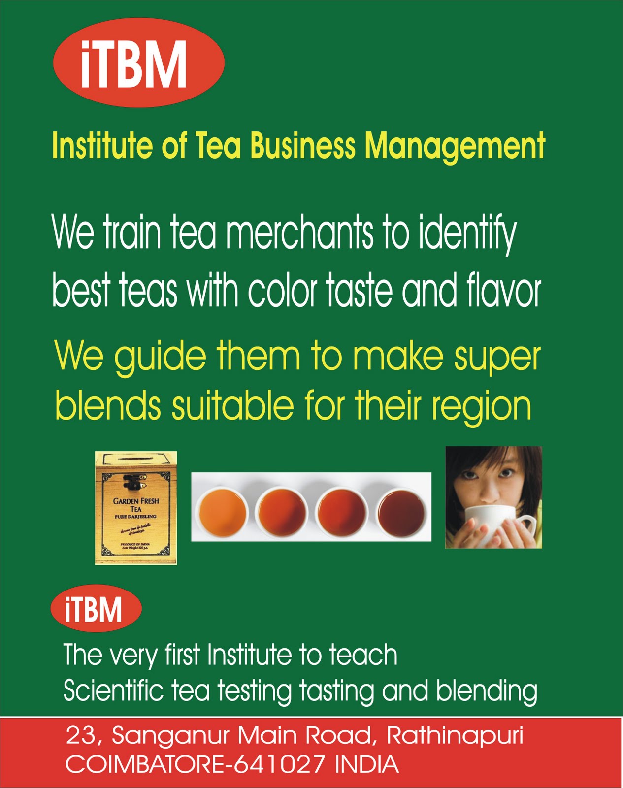 Tea Business Management Training with Scientific Tea Testing Tasting