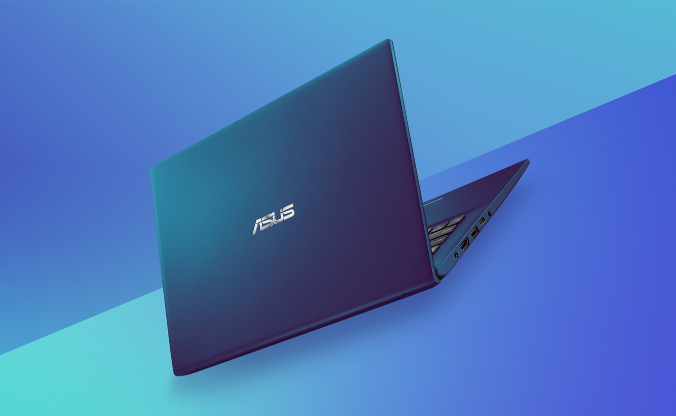 Asus VivoBook Ultra A412DA Peacock Blue Color Asus VivoBook Ultra A412DA Peacock Blue Color