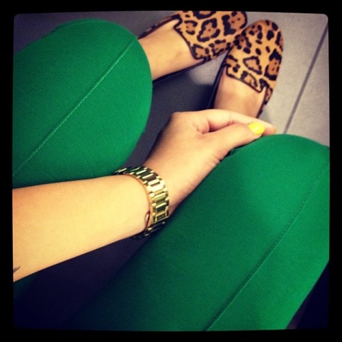 Attention to Detail: Trending: Leopard + Kelly Green