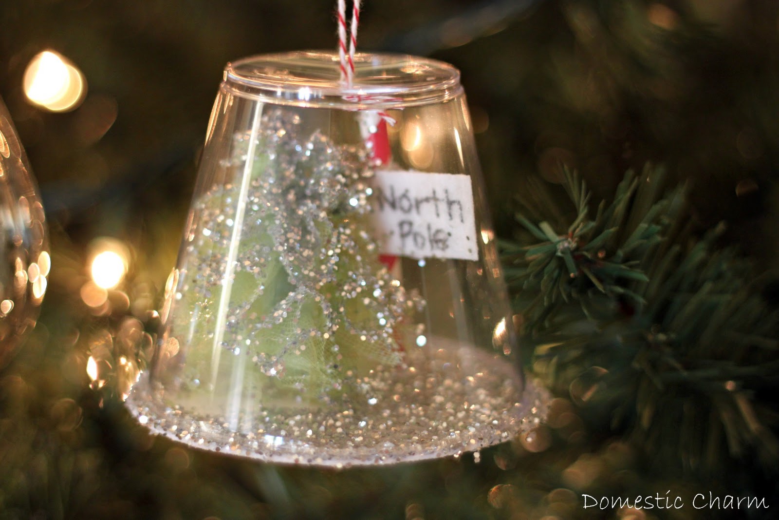 Christmas Tree Clear Plastic Cups