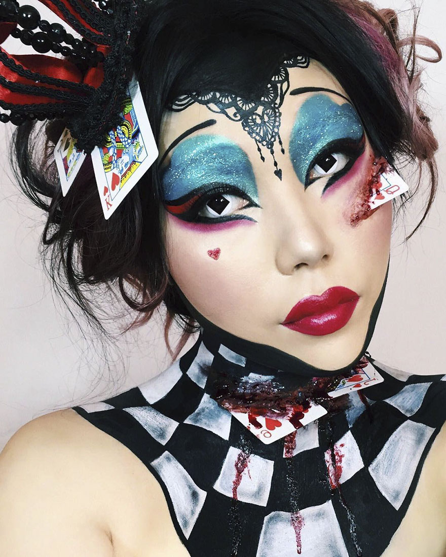#13 - Woman Gives Up Teaching To Create Optical Illusions With Makeup, And It’s Messing With Our Minds #13 - Woman Gives Up Teaching To Create Optical Illusions With Makeup, And It’s Messing With Our Minds