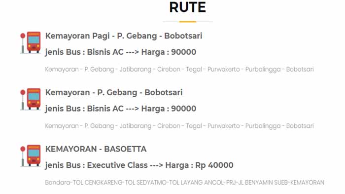 Harga Tiket Bus ke Jakarta: Panduan Lengkap untuk Perjalanan Anda
