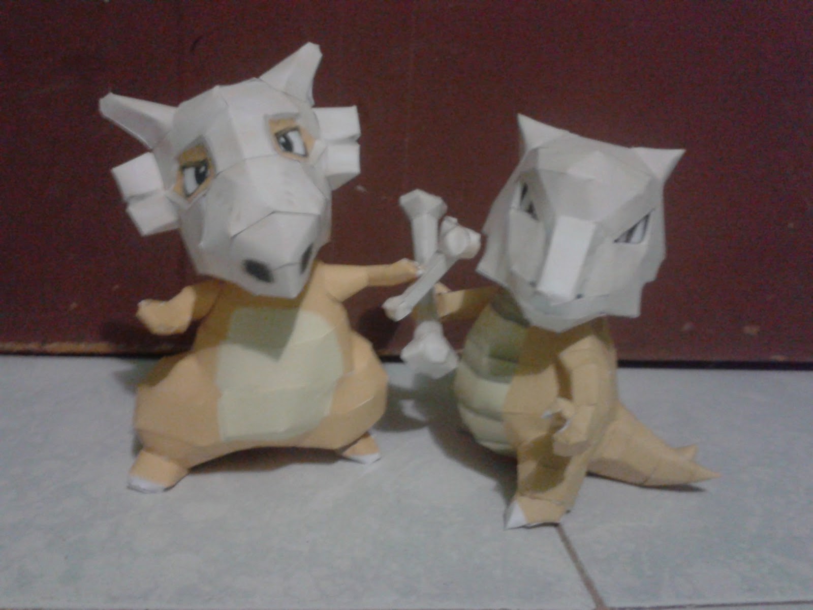 Pokemon Cubone Papercraft