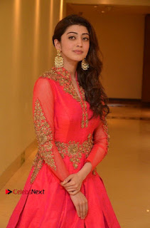 Actress Pranitha Subhash Latest Stills in Pink Designer Dress at 'Love For Handloom' Collection Fashion Show  0014