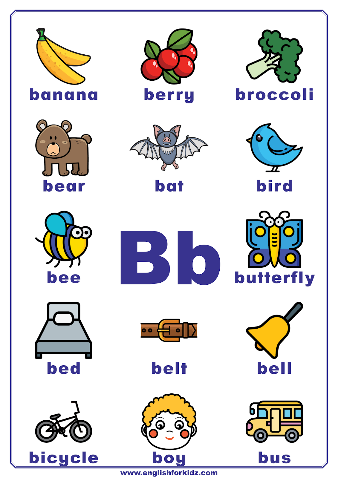 Alphabet HI NEW Classroom Spelling Poster 
