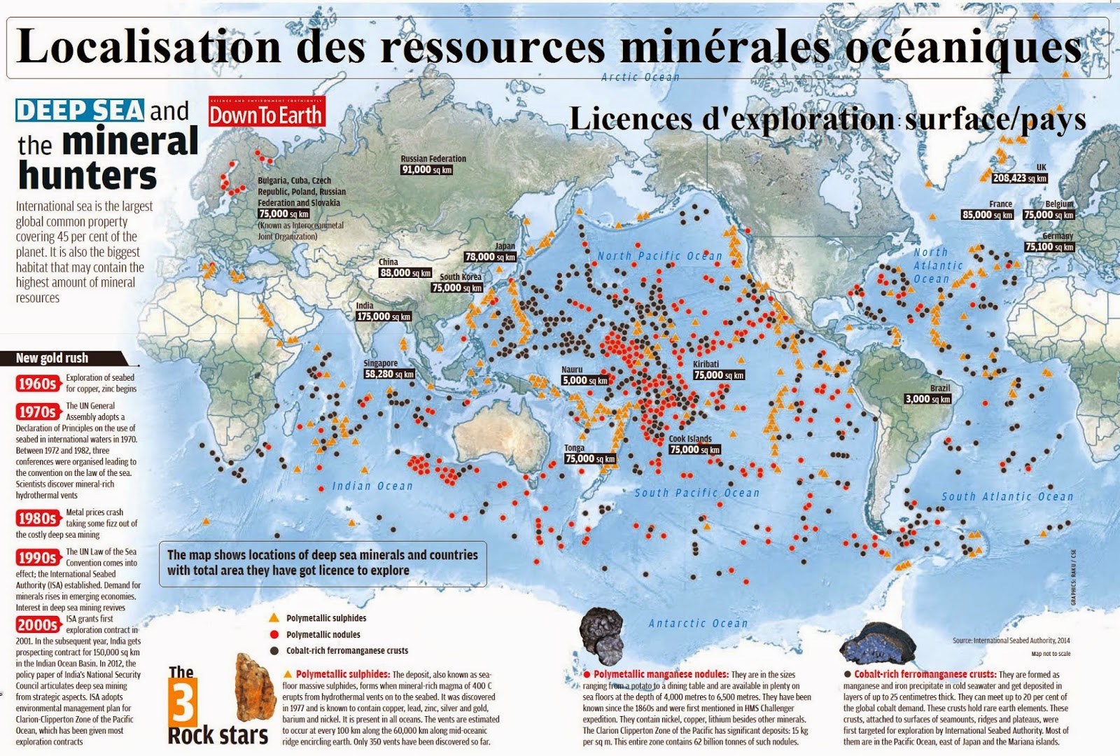 ressources minérales océan pacifique