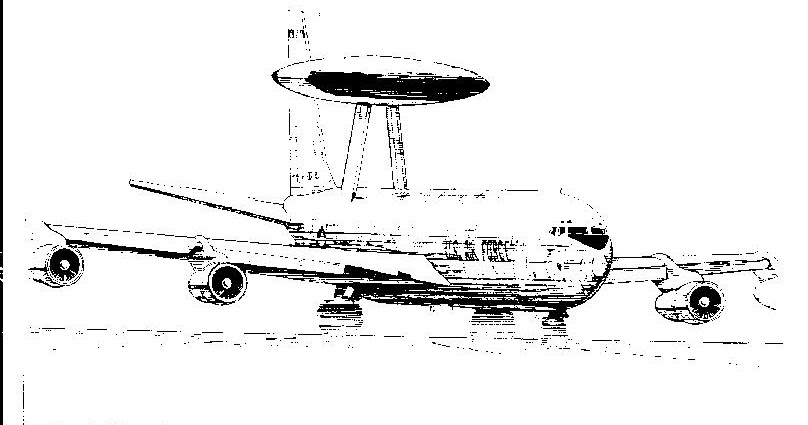 AWACS plane