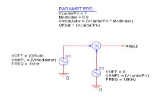 Circuits Used in the Amplitude Modulation - Keep In Touch