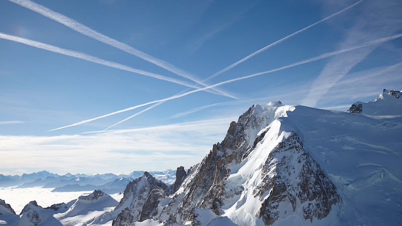 The Alps in Chamonix