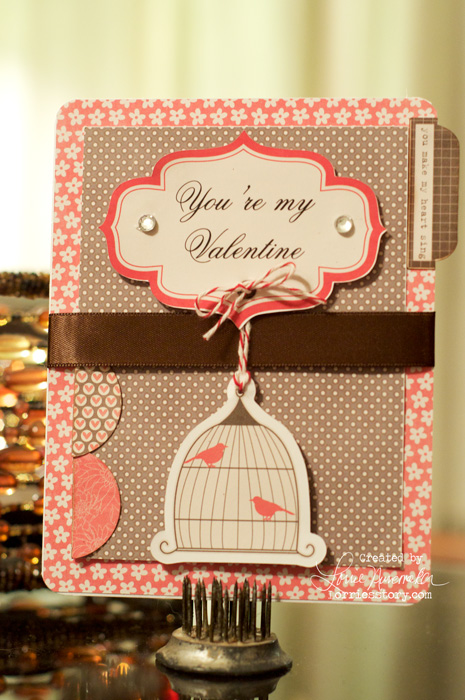 Lorrie's Story: Valentine Card with my Silhouette Cameo