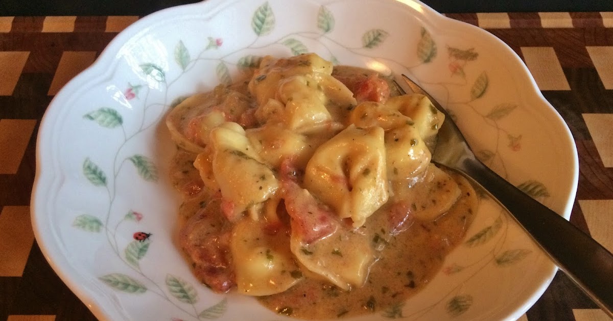 My Tiny Oven Pesto Alfredo Tortellini