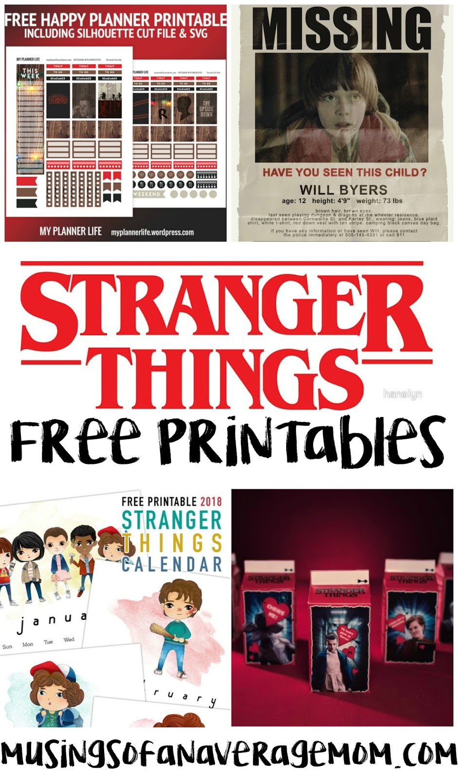 Musings of an Average Mom Stranger ThIngs Birthday Party