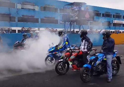 Burnout_Iannone_dan_Alex_rins_Sentul_2018 Burnout_Iannone_dan_Alex_rins_Sentul_2018