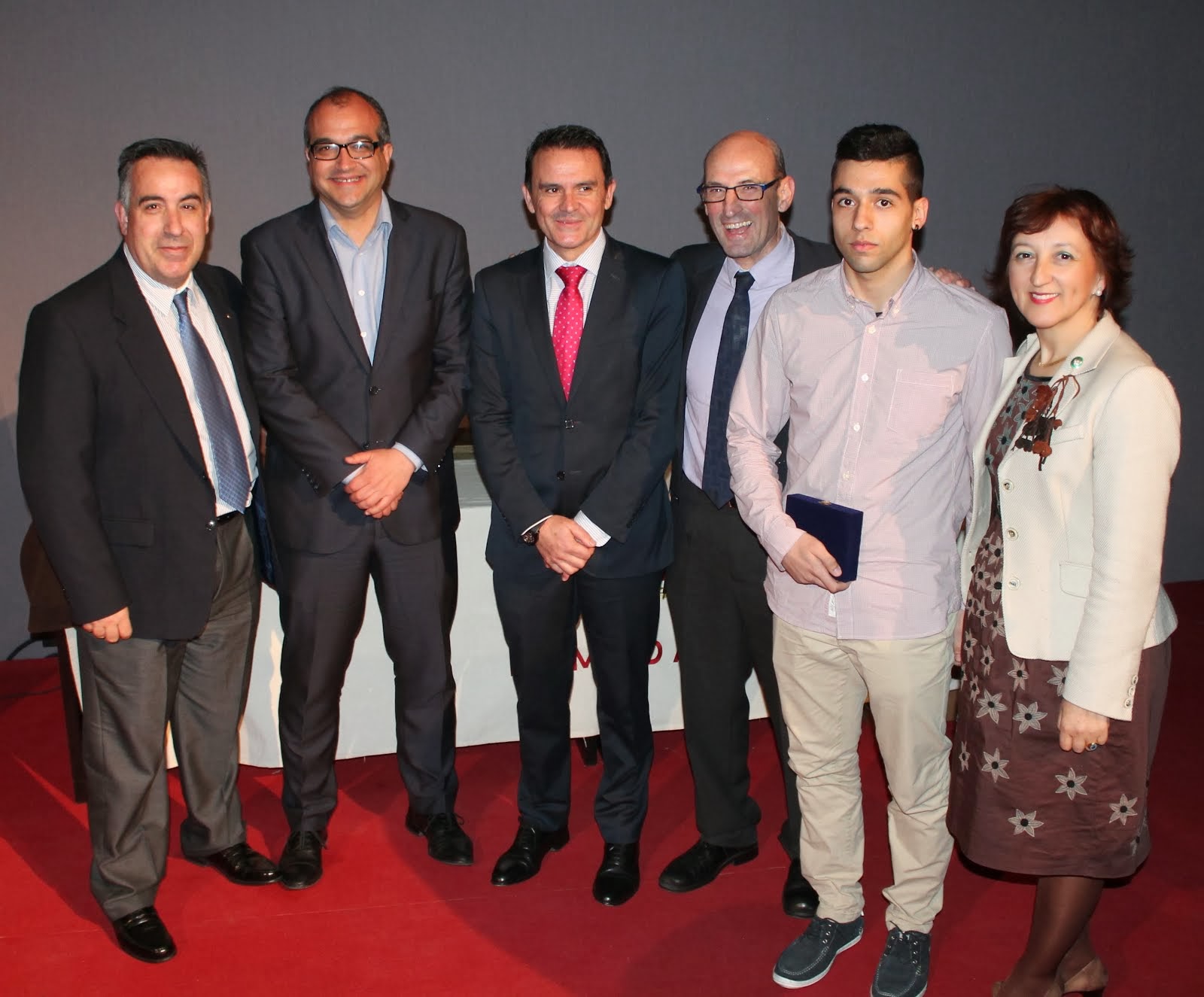 Foto con el Director General de Deportes de Castilla-La Mancha