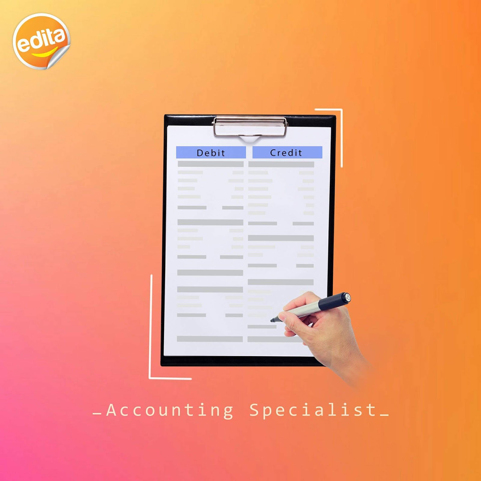 Accounting Specialist at Edita Jobs Book