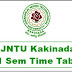 JNTUK B.Tech 2-1 Sem (R16, R13, R10) Supply Exam Time Table May 2019