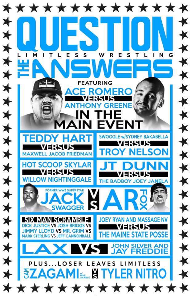 The Wrestling Insomniac Limitless Wrestling Questions the Answers 9