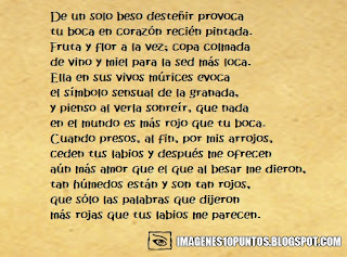 poemas de besos poemas de besos