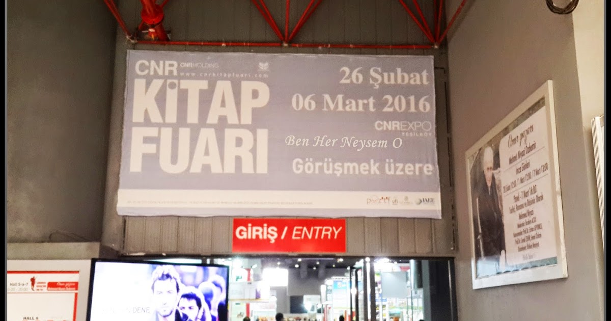 ...Kütüphanemden Kitap Manzaraları...: 2. CNR KİTAP FUARI - 2015