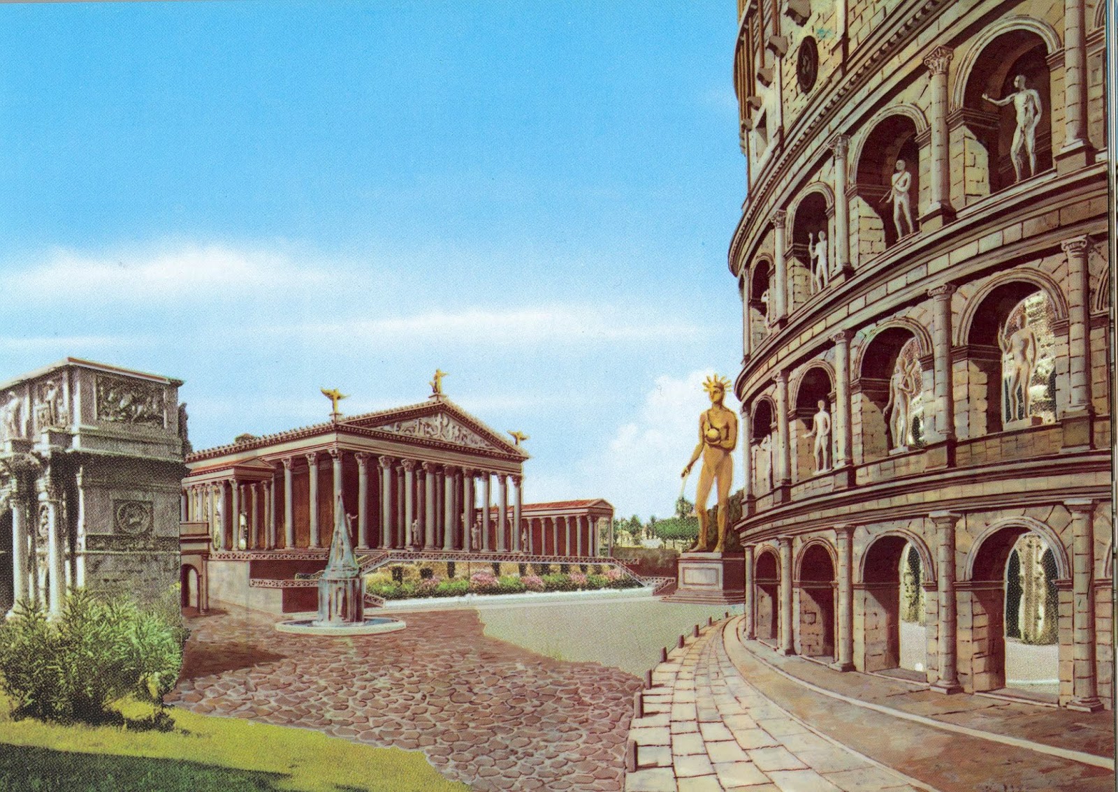 Semplicemente Roma La Valle Del Colosseo E Il Colosseo Spiegato Ai Bambini