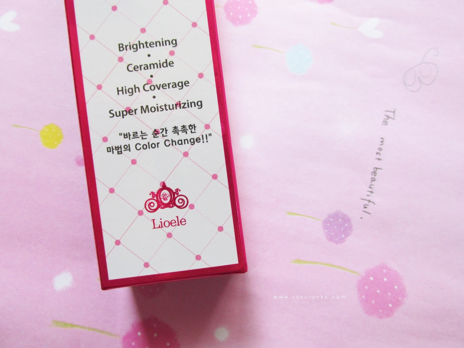 Sakuranko Lioele Dollish CeraV CC Cream