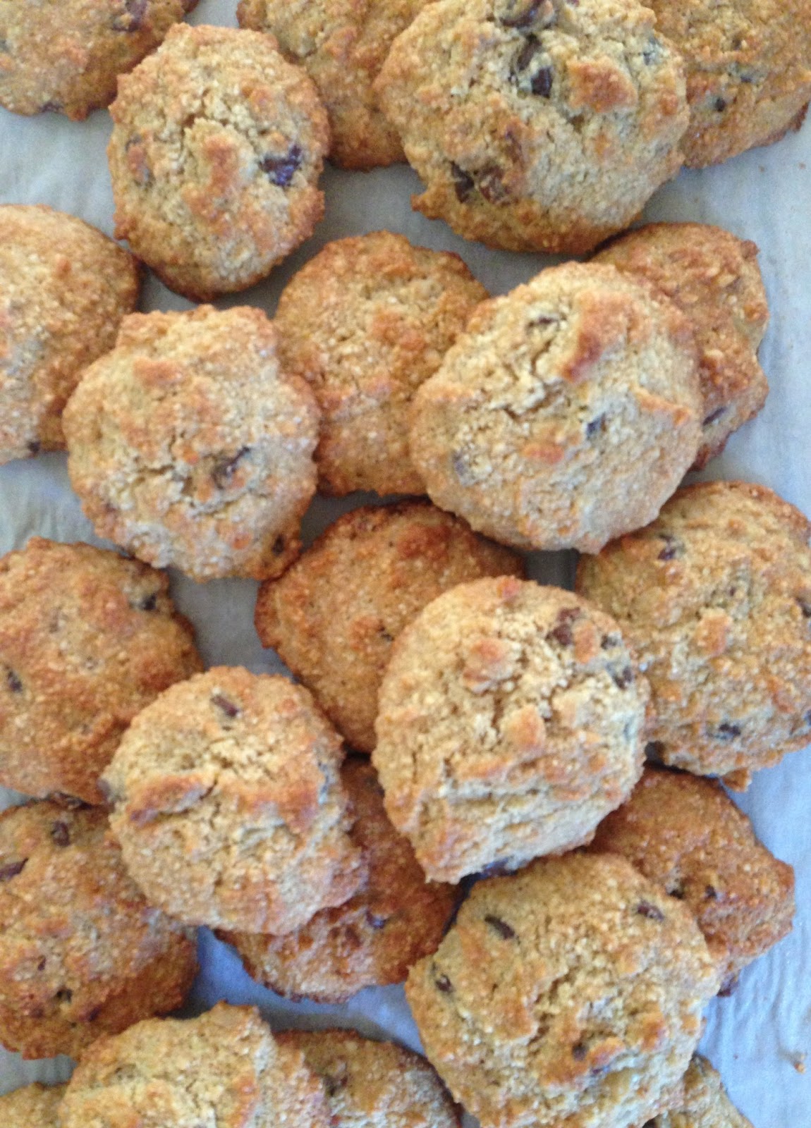 A Mrs Maker Chocolate chip & walnut almond cookies