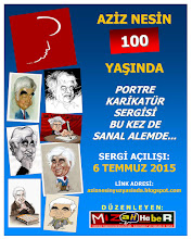 "AZİZ NESİN 100 YAŞINDA" PORTRE KARİKATÜR SERGİSİ
