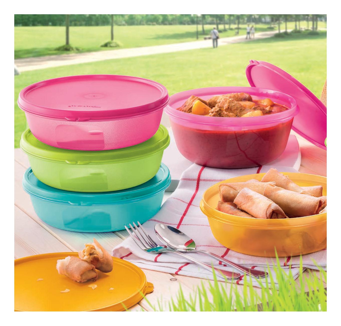 Tupperware Brand Thatsa Medium Prep & Storage Bowl, 4.5L (19 Cup) -  Dishwasher Safe & BPA Free - Airtight, Leak-Proof Food Container with Lid -  Sturdy