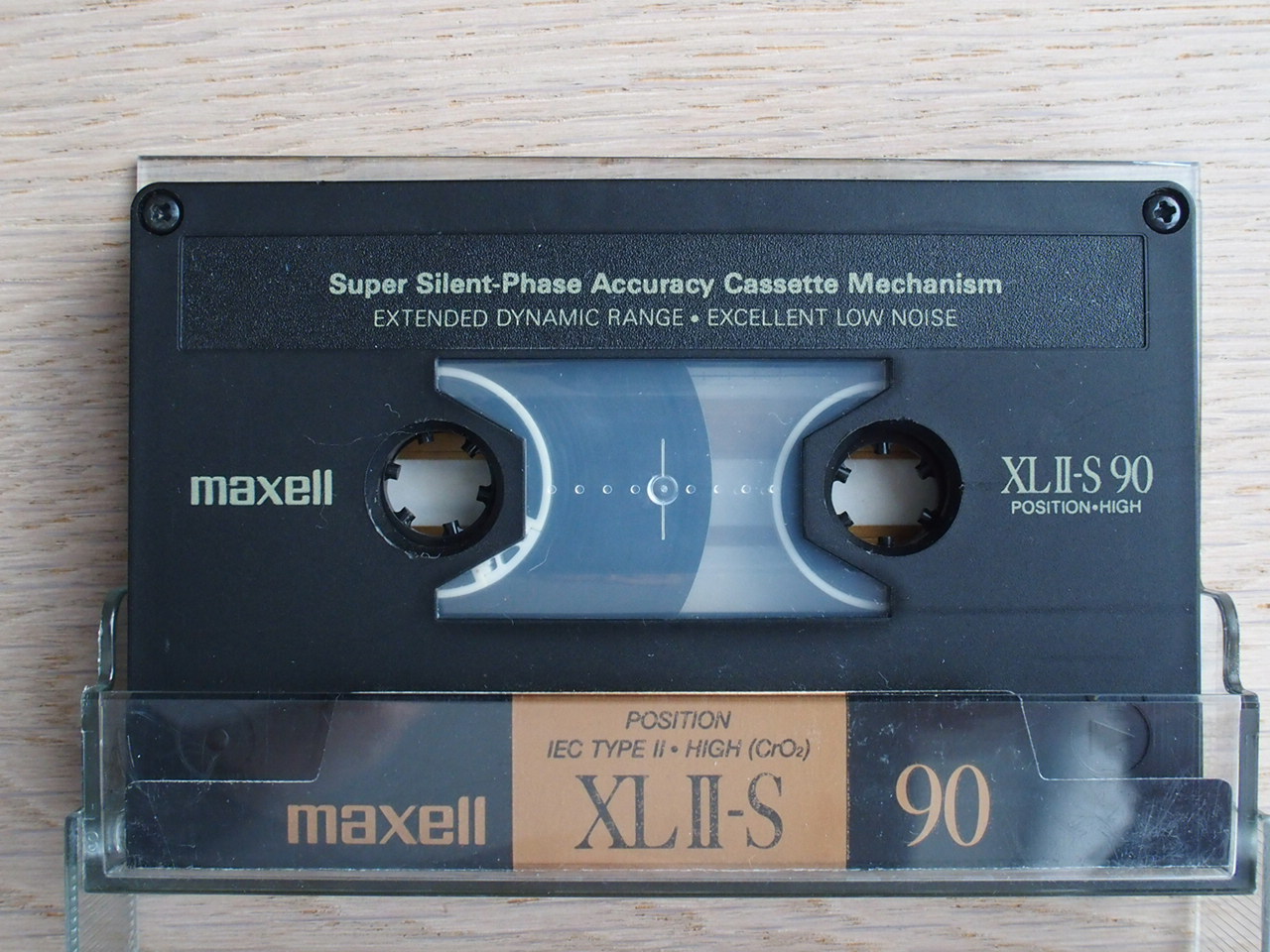 Maxell XLII High Bias Cassette Tape 100 Minutes 25215136214