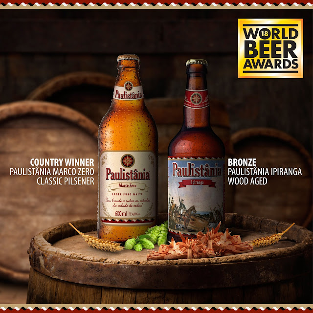 Sug nota - Paulistânia é premiada no World Beer Awards