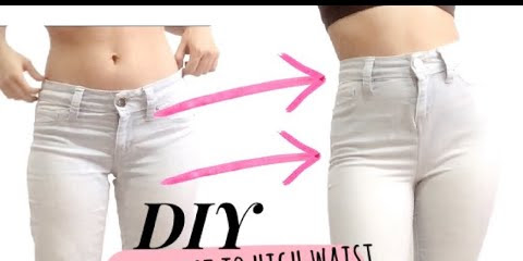 DIY Transforme seu jeans! Passo a Passo Da cintura baixa à cintura alta - Tutorial PAP Artesanato