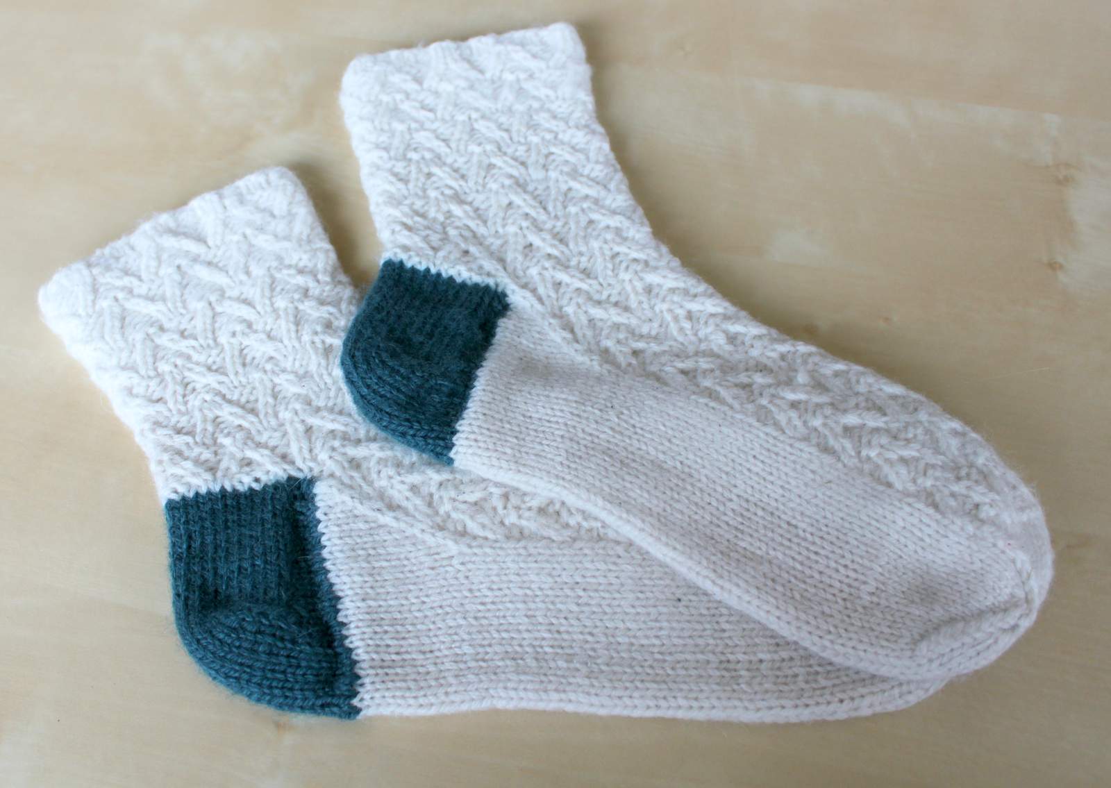 Hand Knitted Things Knitted Sock Heel Repair